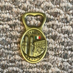 Italia Genova Souvenir Bottle Opener